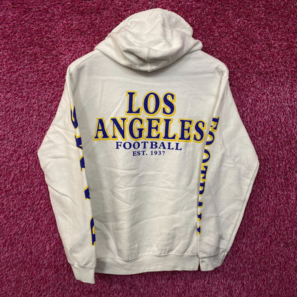 Junk Food Clothing Los Angeles Rams Pullover Hoodie Small