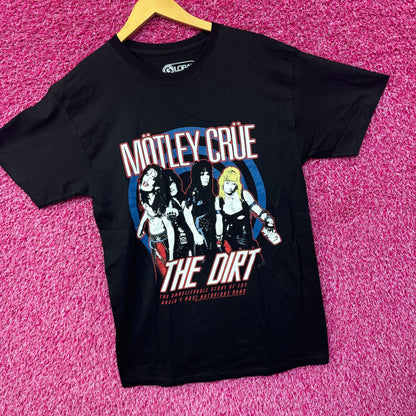 Motley Crue The Dirt Biopic Movie Promo Heavy Metal Tee M