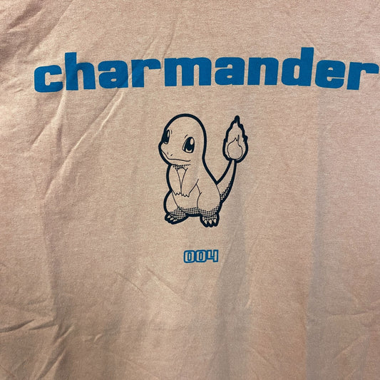 Charmander Evolutions Game Freak Pokemon Anime T-Shirt L