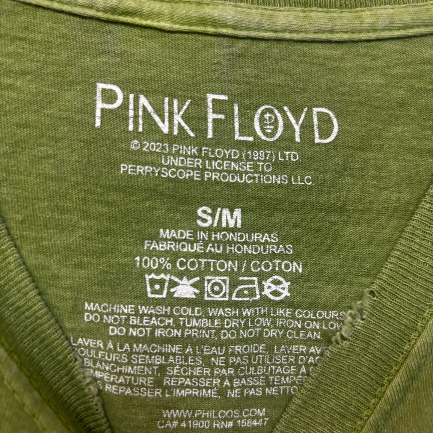 Pink Floyd 1977 North American Animals Tour Rock Tee S/M