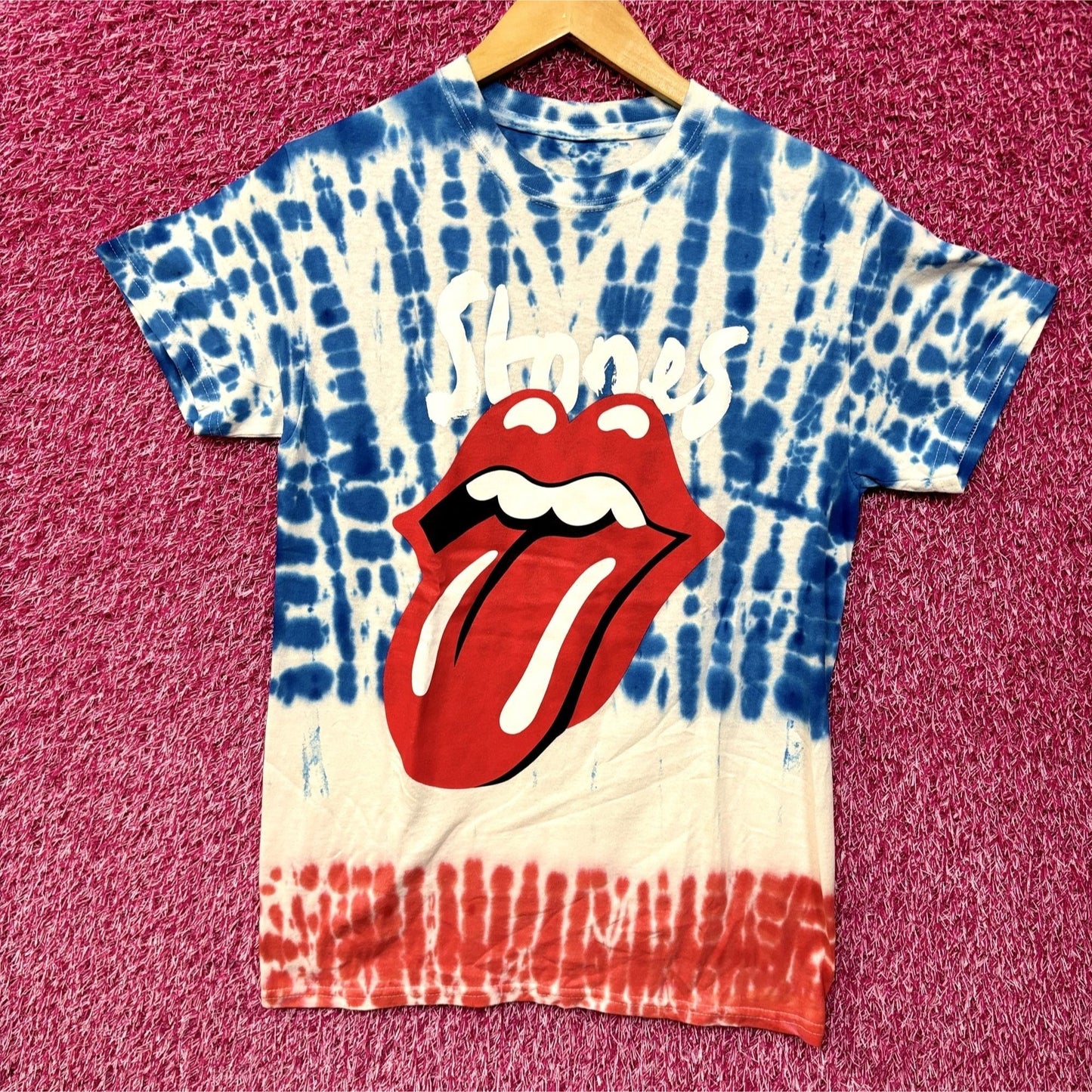 The Rolling Stones 2019 No Filter Tour Rock USA Tie Dye S