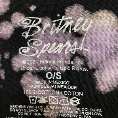 Britney Spears Oops I Did It Again Album Art Pop Tie Dye O/S
