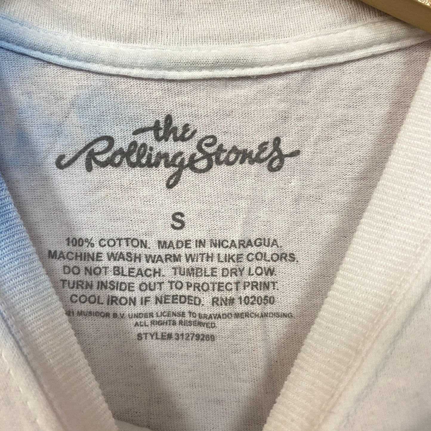 The Rolling Stones Nailed Hot Lips Rock Tie Dye S