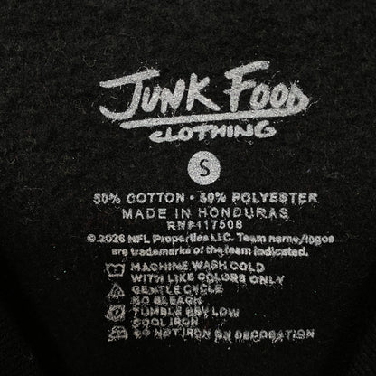 Junk Food Buffalo Bills Glitter Black Crewneck size small