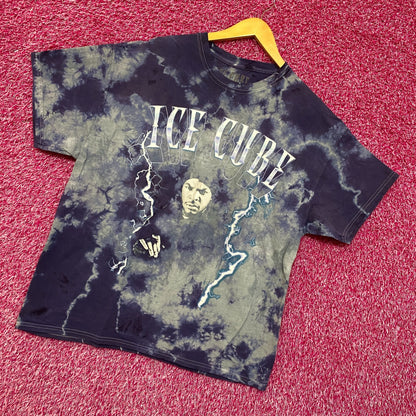 Ice Cube Death Certificate Lightning Rap Tie Dye XL