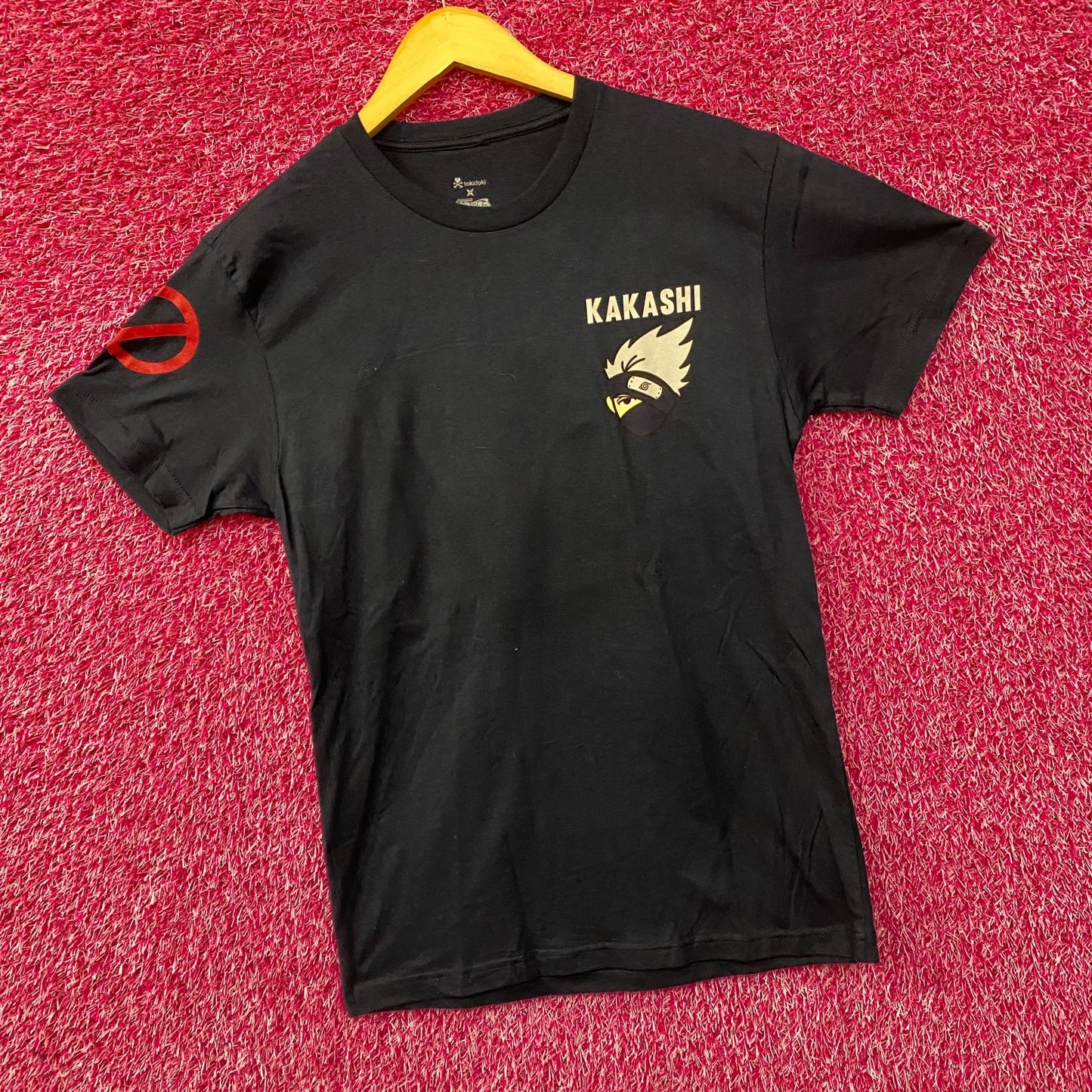 Tokidoki x Naruto Shippuden Kakashi Icha Icha Book T-Shirt Small