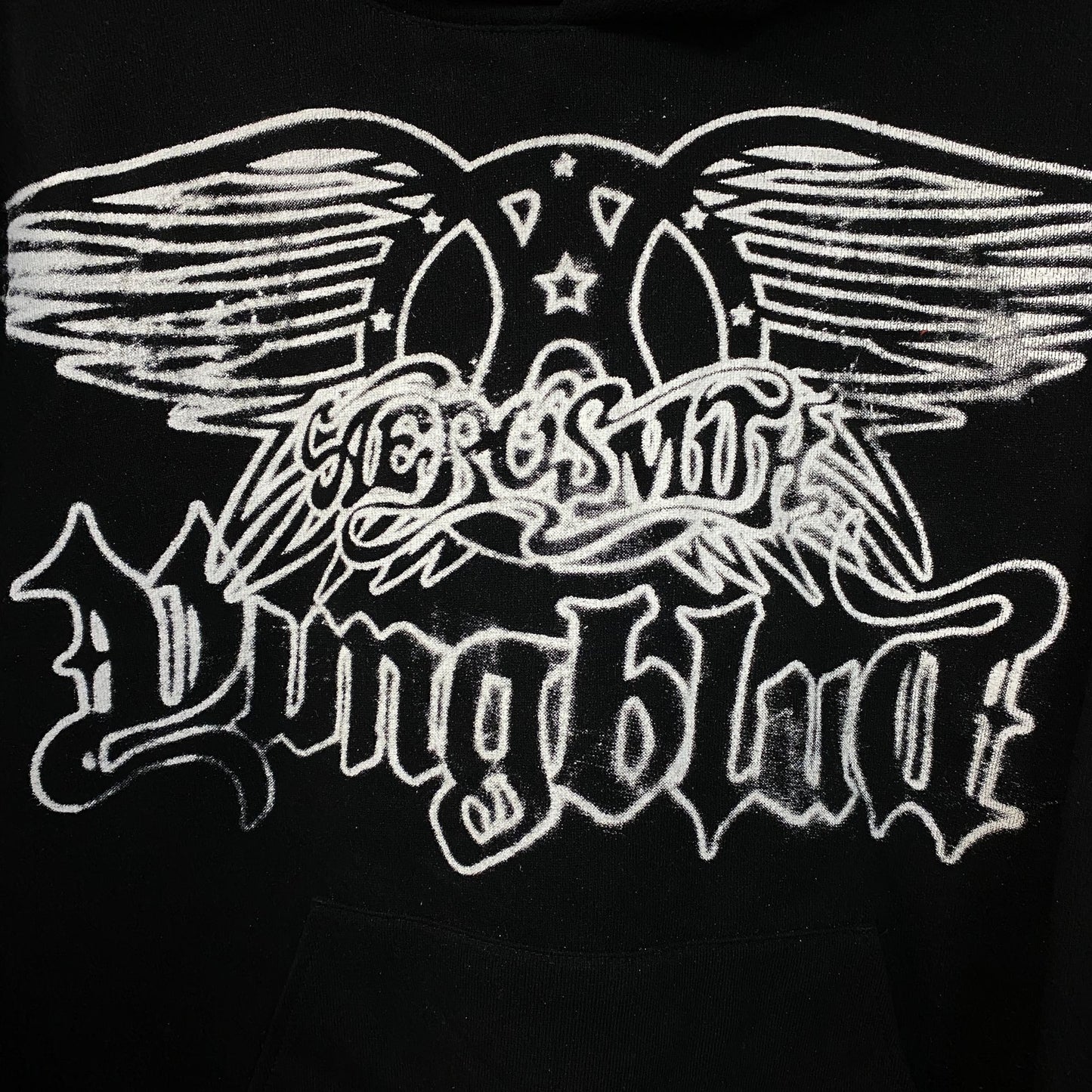 Aerosmith & YUNGBLUD "One More Time" My Only Angel Hoodie Small