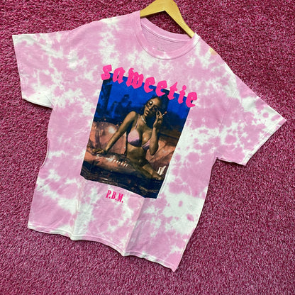 Saweetie PBN Icey Wifey Tie dye Tshirt size Large