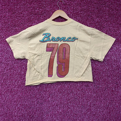 Junk Food Clothing Ford Bronco Off Road Ready Flea Market Women's Crop Tee Small