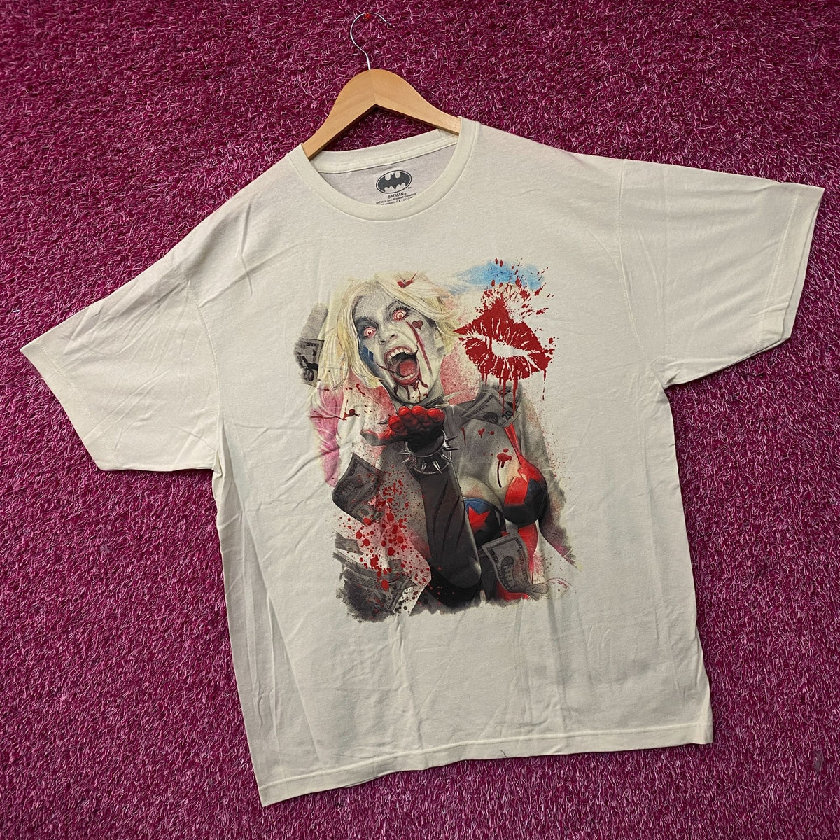 DCeased Comics Harley Quinn Zombie Graphic T-Shirt XL