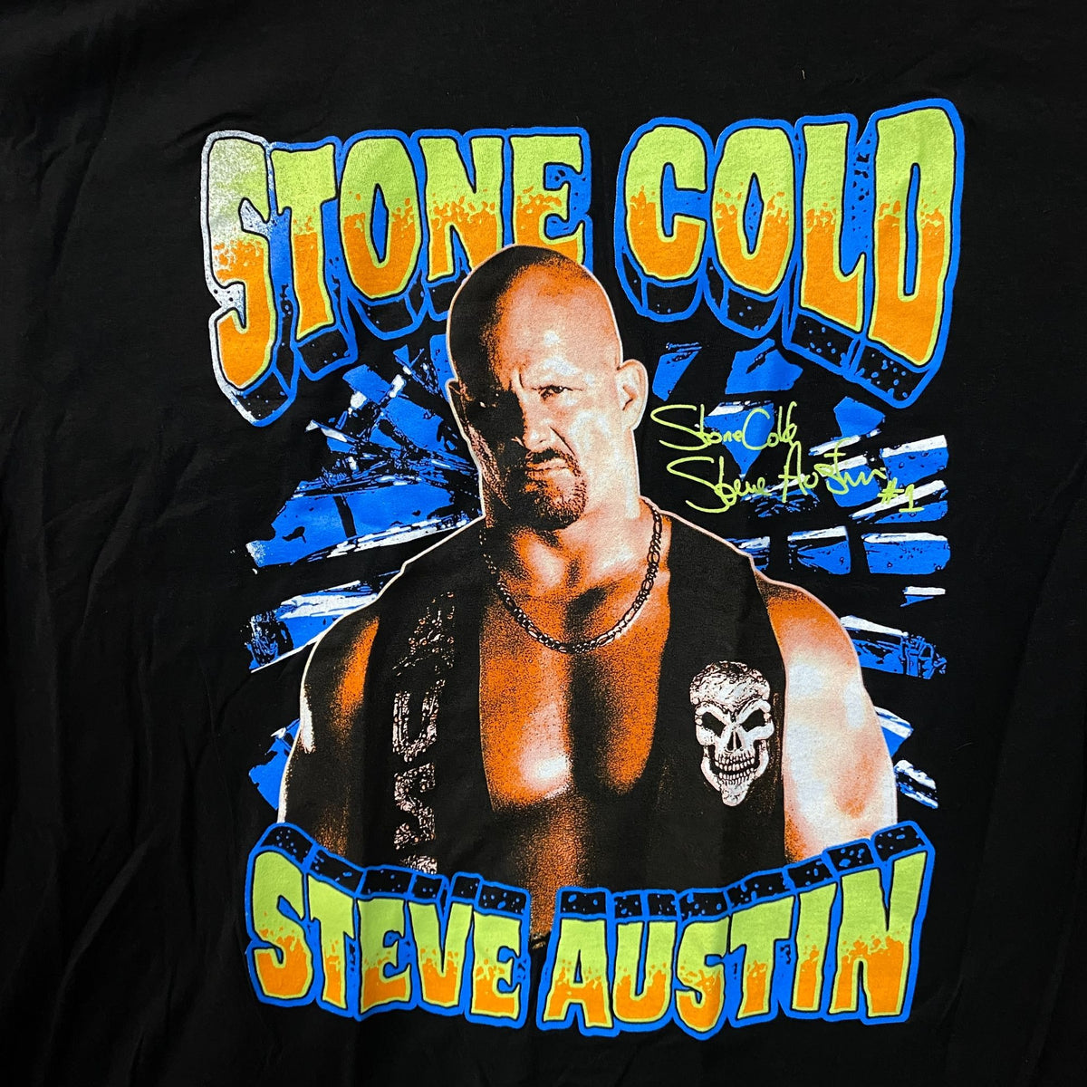 WWE Legends "Stone Cold" Steve Austin Graphic T-Shirt XL