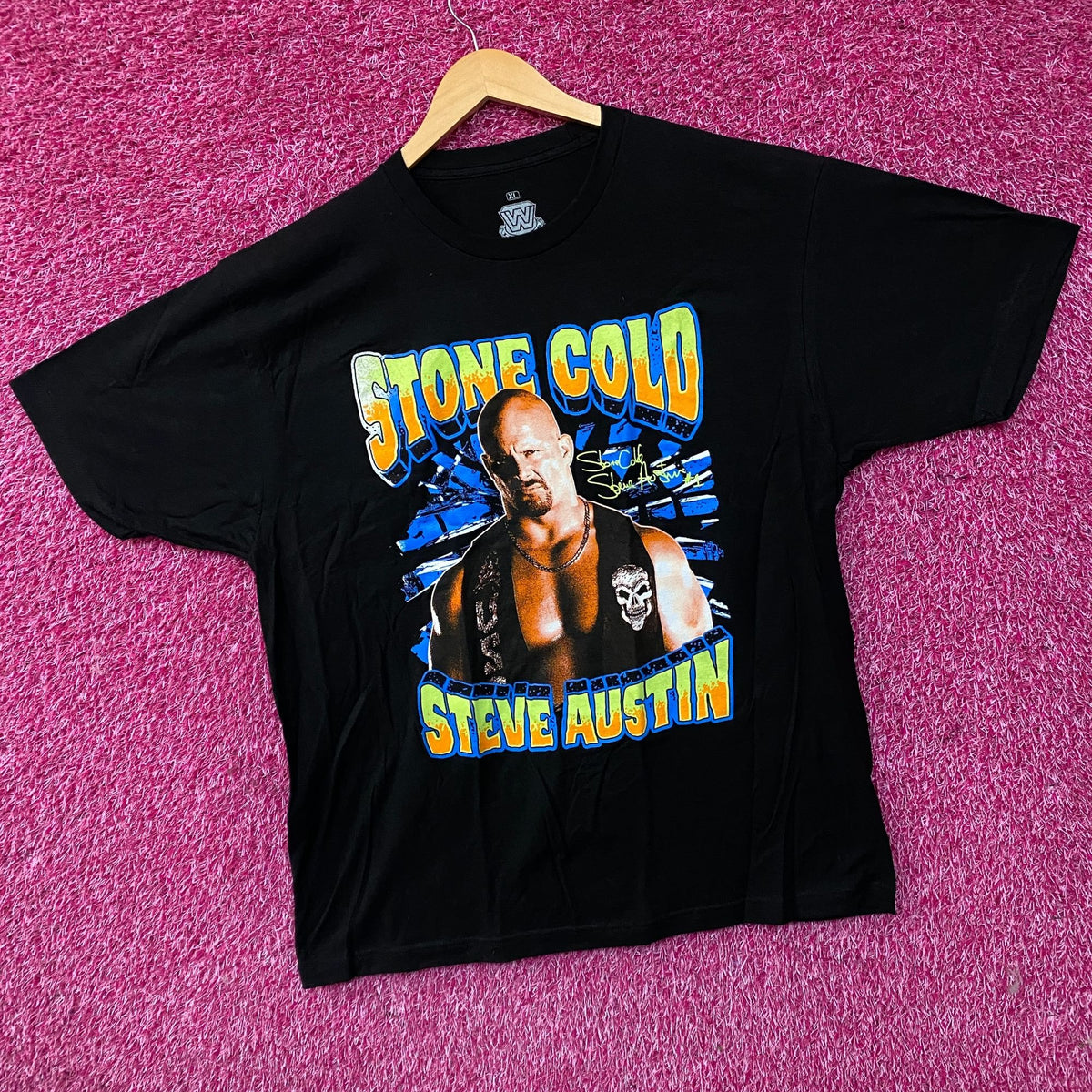 WWE Legends "Stone Cold" Steve Austin Graphic T-Shirt XL