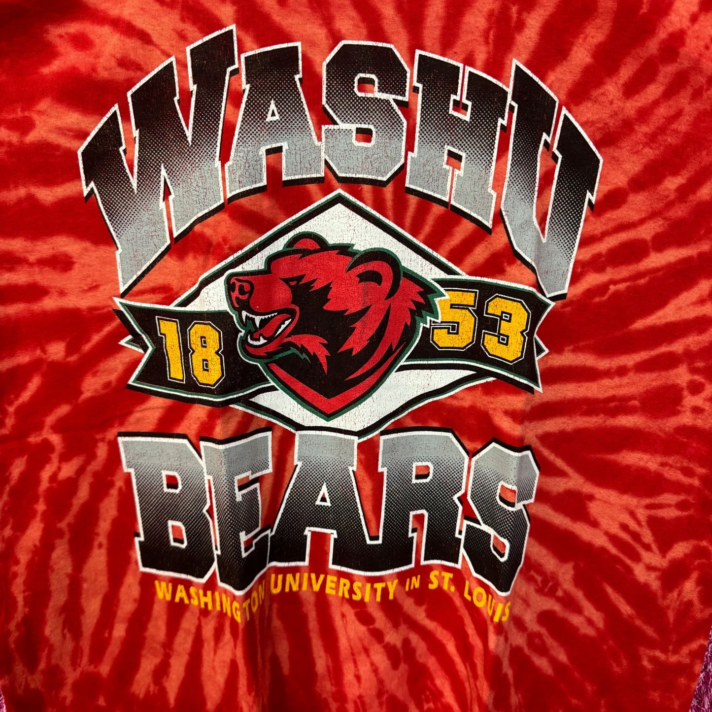 Washington Bears tiedye T-shirt size 2xl