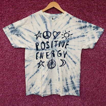 Junk Food Clothing NBA Positive Energy Tie-Dye T-Shirt Large