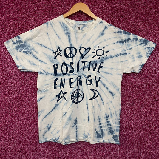 Junk Food Clothing NBA Positive Energy Tie-Dye T-Shirt Large