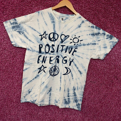 Junk Food Clothing NBA Positive Energy Tie-Dye T-Shirt Large