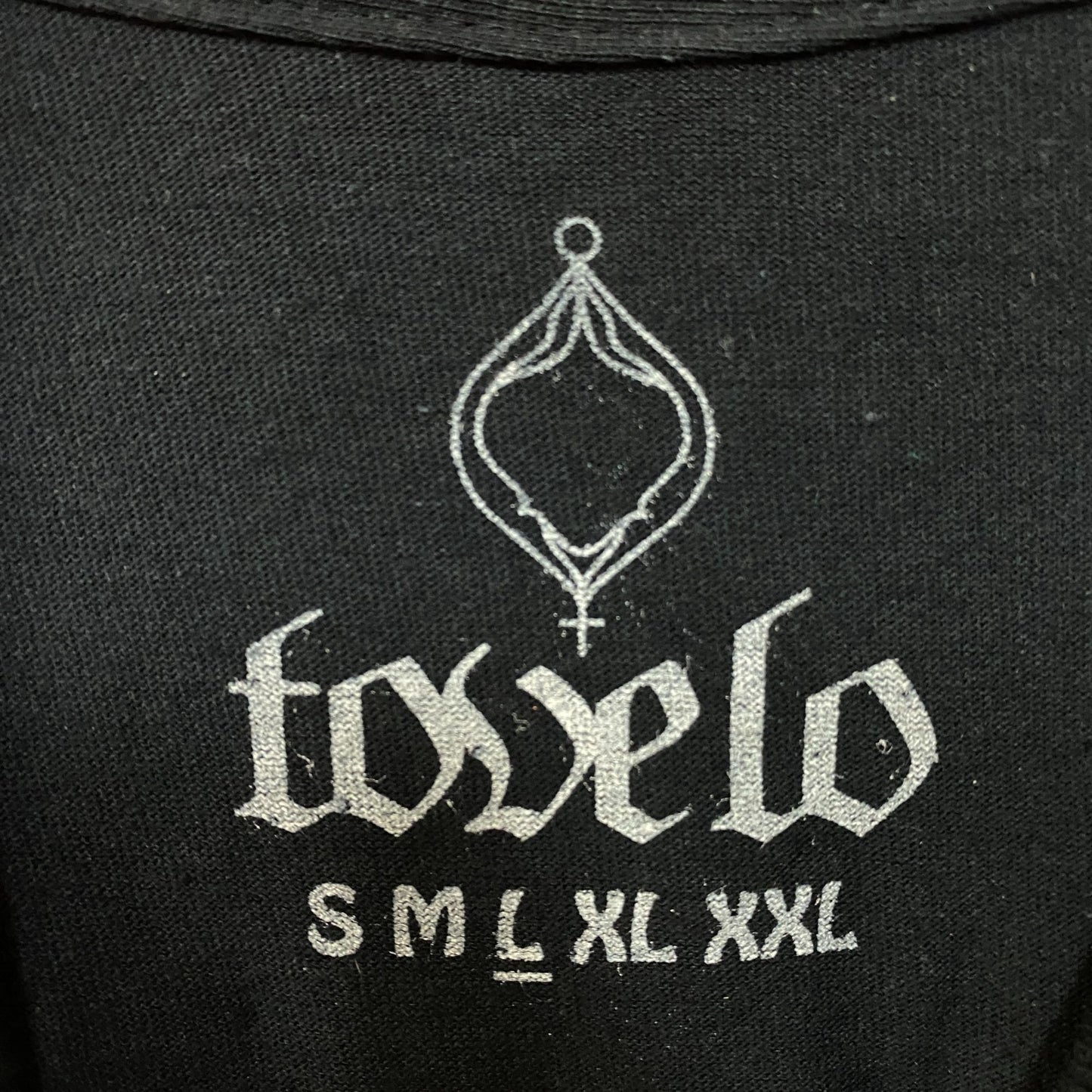 Tove Lo Attention Pink Lettering Black T-Shirt Large