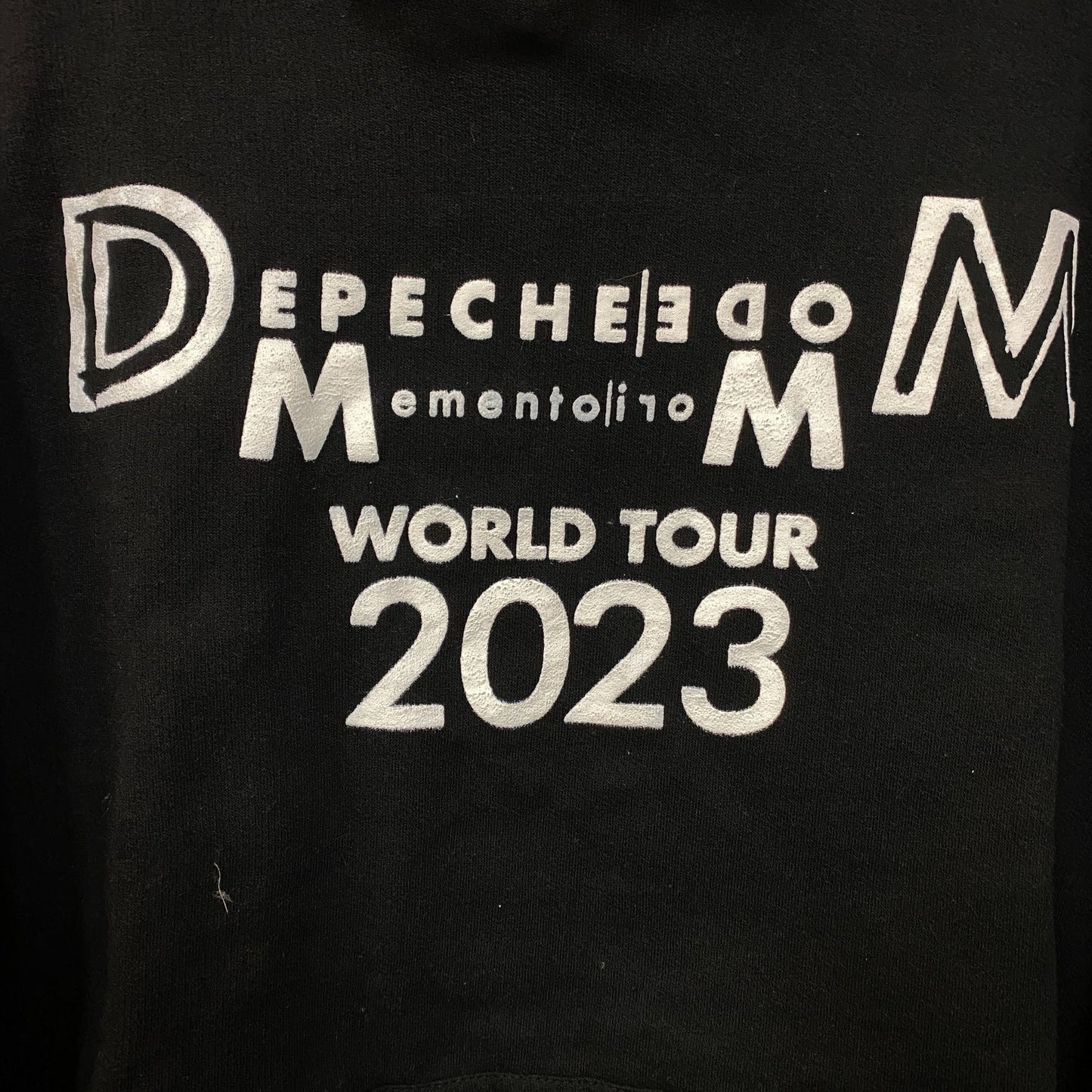 Depeche Mode World Tour Hoodie size XL