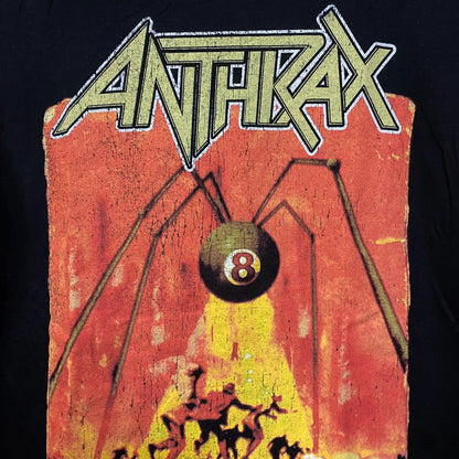 Anthrax Volume 8 The Threat is Real Heavy Metal Band T-Shirt Small