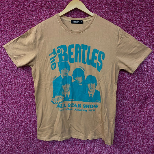 Junk Food Clothing The Beatles All-Star Show Vintage Style Tee Large