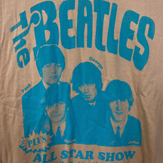 Junk Food Clothing The Beatles All-Star Show Vintage Style Tee Large
