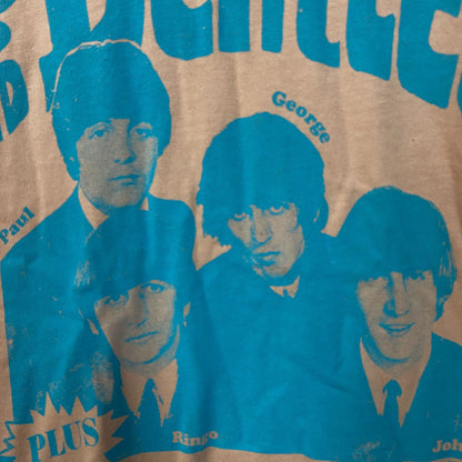 Junk Food Clothing The Beatles All-Star Show Vintage Style Tee Large