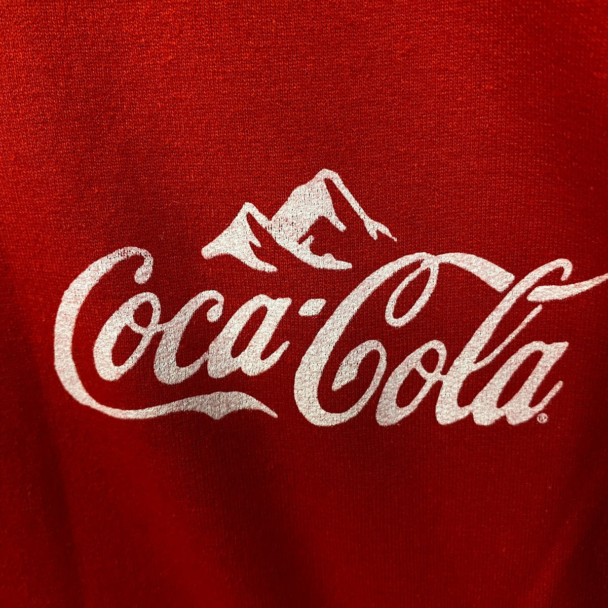 Junk Food Real Thing Coca-Cola Logo Crewneck Sweatshirt M