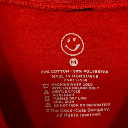 Junk Food Real Thing Coca-Cola Logo Crewneck Sweatshirt M