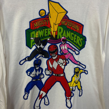 Mighty morphing power rangers long sleeve tshirt size small