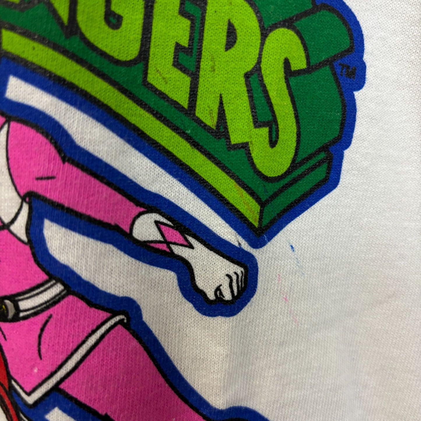 Mighty morphing power rangers long sleeve tshirt size small