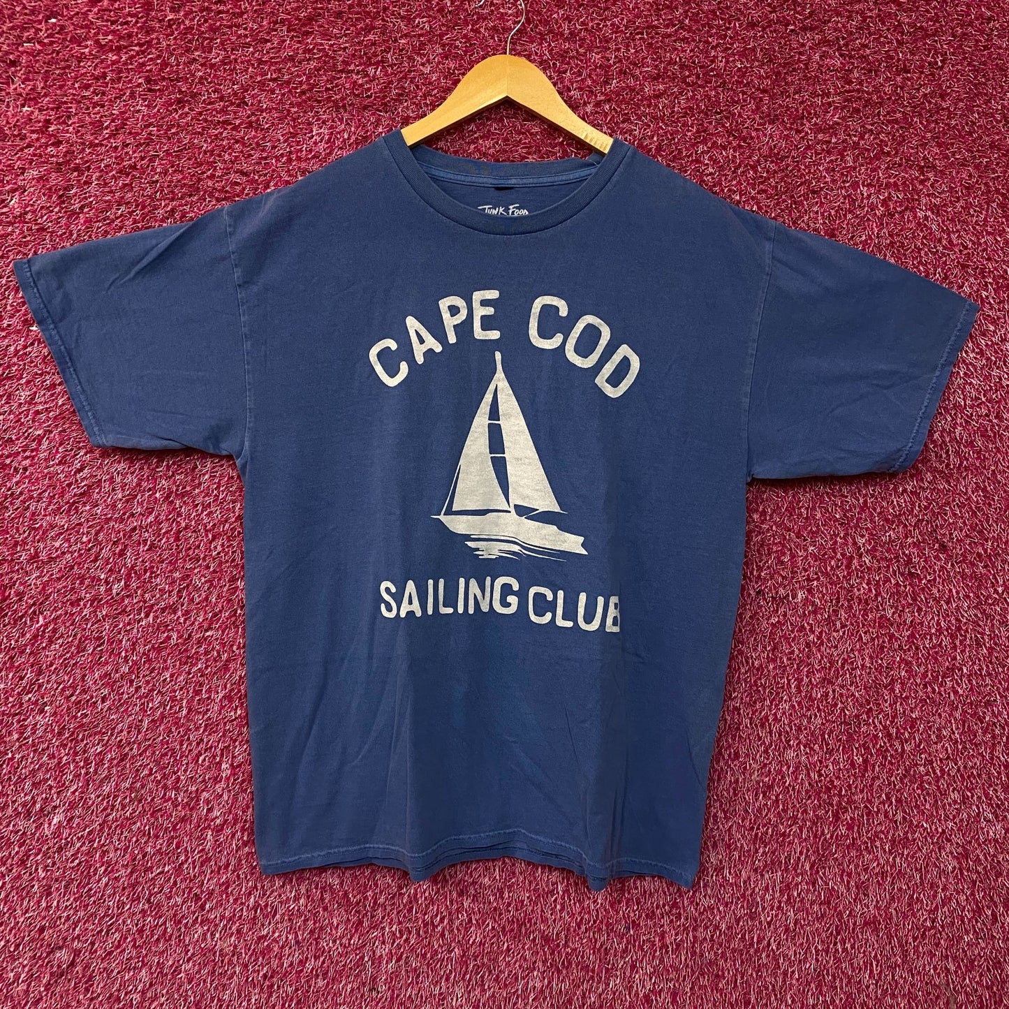Cape Cod Sailing Club Sailboat Graphic T-Shirt Large