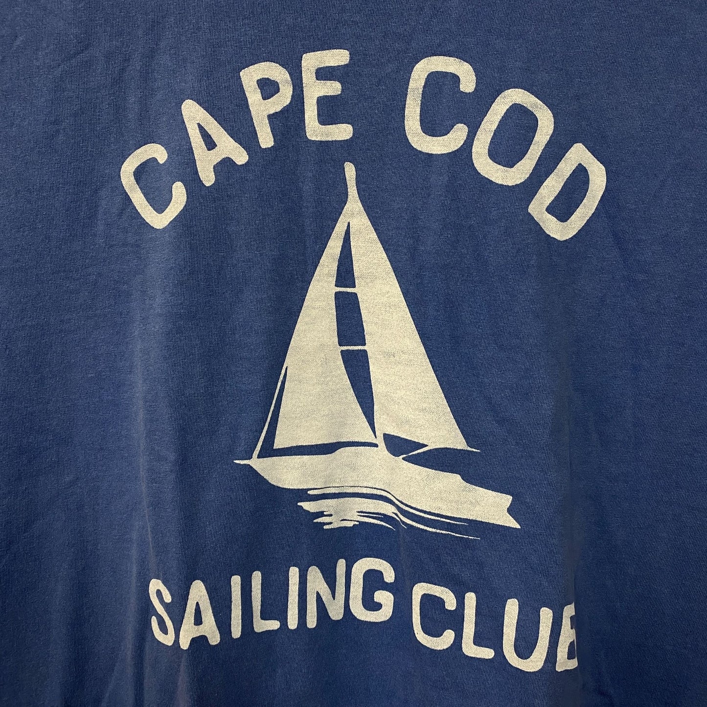 Cape Cod Sailing Club Sailboat Graphic T-Shirt Large