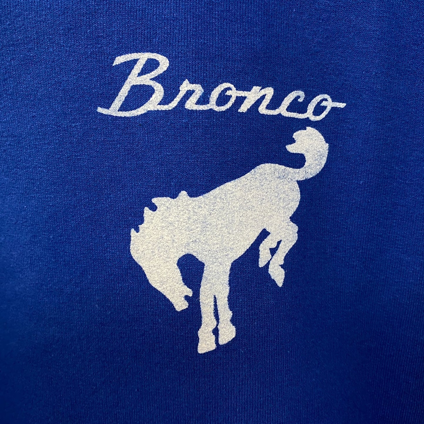 Junk Food Ford Bronco Classic Logo Pullover Hoodie Small
