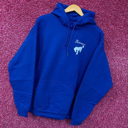 Junk Food Ford Bronco Classic Logo Pullover Hoodie Small