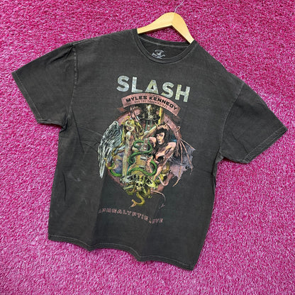 Slash Apocalyptic Love Oversized Distressed Tshirt size L/XL