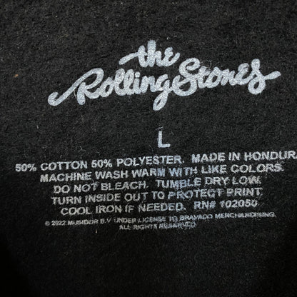 The Rolling Stones Hot Lips Rock Band Sweatshirt Large