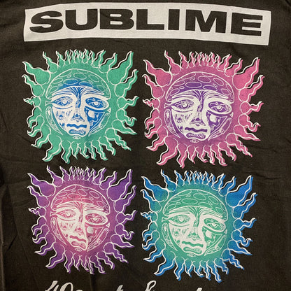 Sublime 40 Oz. To Freedom Sun Logo T-Shirt S/M