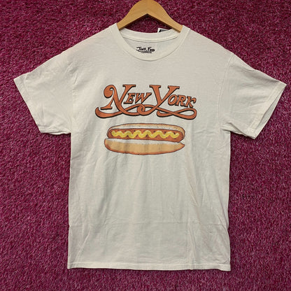 Junk Food New York Hot Dog Graphic T-Shirt Small
