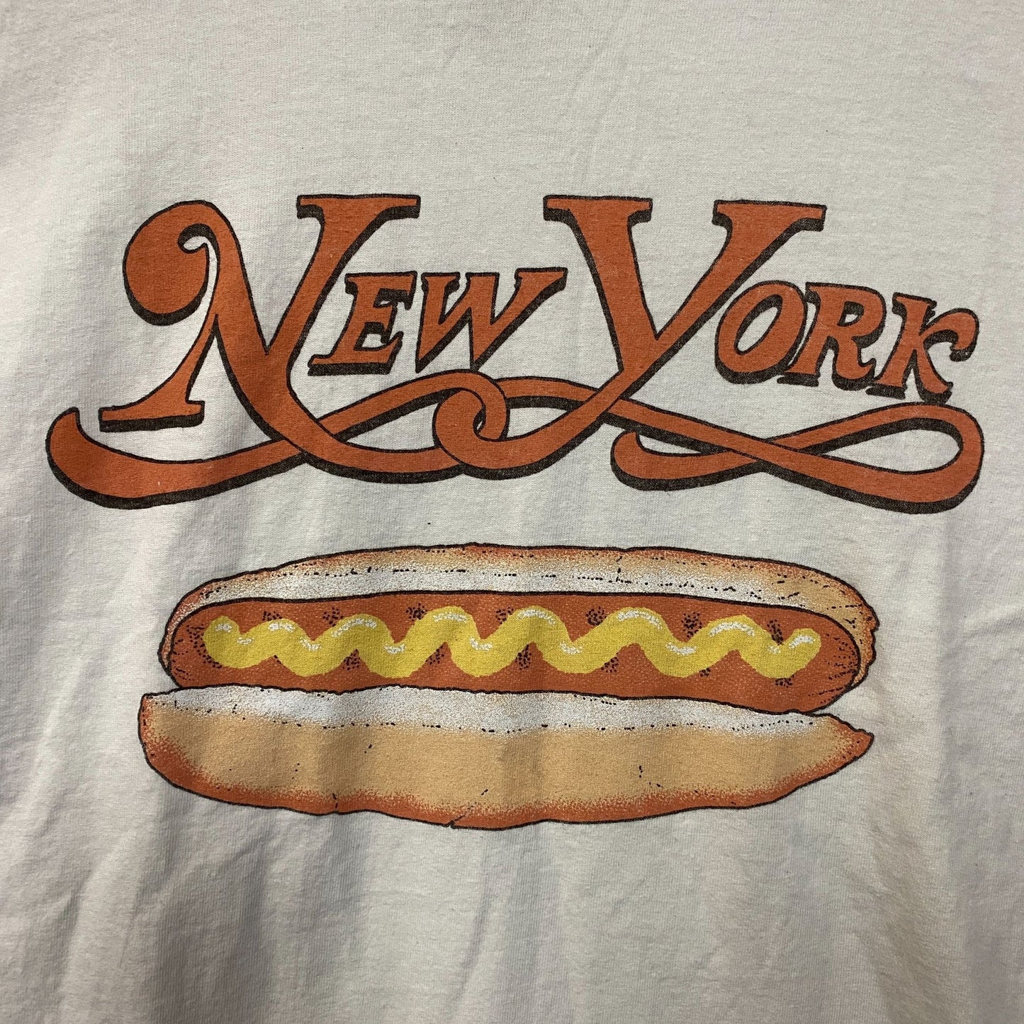 Junk Food New York Hot Dog Graphic T-Shirt Small