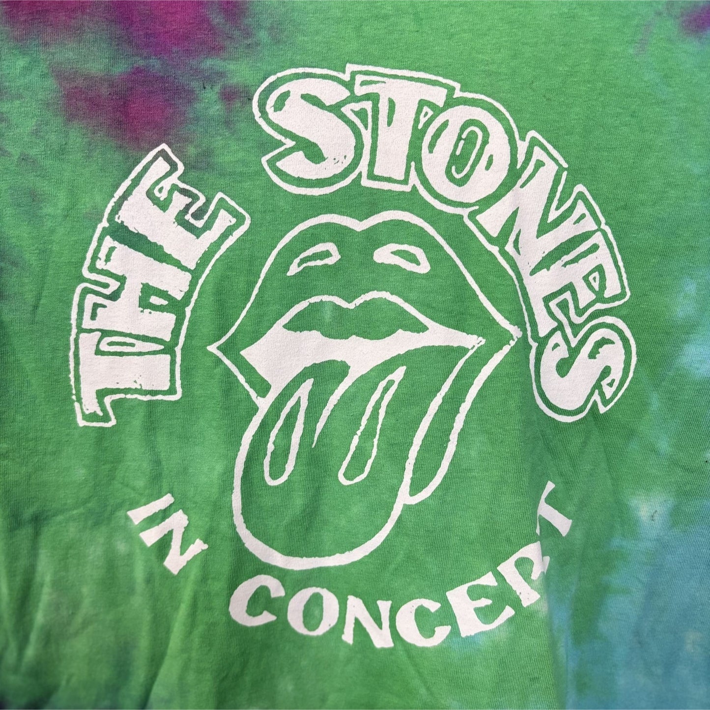 The Rolling Stones in Concert tiedye size small