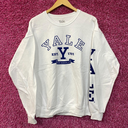 Yale University New Haven Crewneck Sweatshirt Large