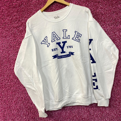 Yale University New Haven Crewneck Sweatshirt Large