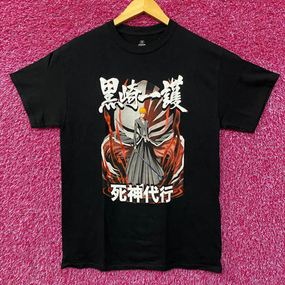 Bleach Ichigo Kurosaki Shinigami Daikou- Substitute Soul Reaper Anime T-Shirt Small