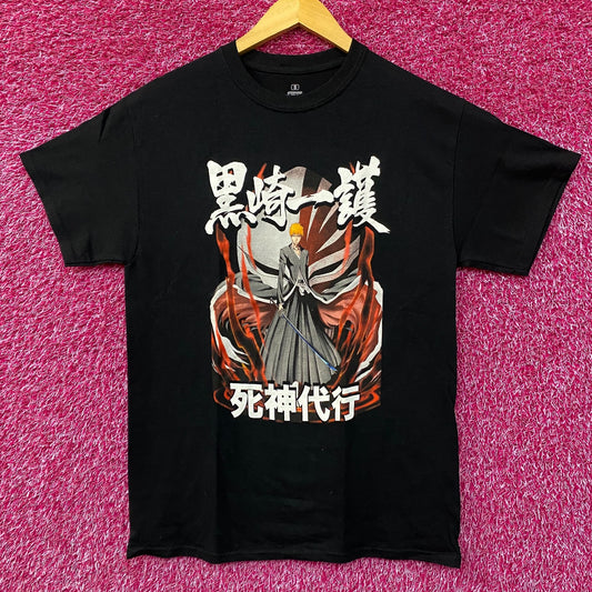 Bleach Ichigo Kurosaki Shinigami Daikou- Substitute Soul Reaper Anime T-Shirt Small