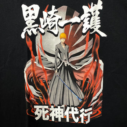 Bleach Ichigo Kurosaki Shinigami Daikou- Substitute Soul Reaper Anime T-Shirt Small