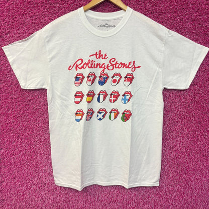 The Rolling Stones logos from around the world size large