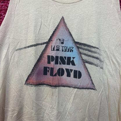 Pink Floyd 1973 US Tour Psychedelic Rock Band Tank Top M