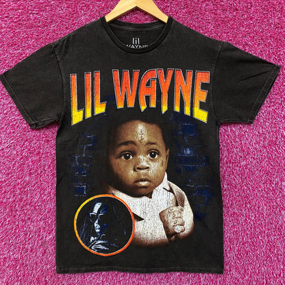 Lil Wayne Tha Carter III Double Sided Tracklist T-shirt size Medium
