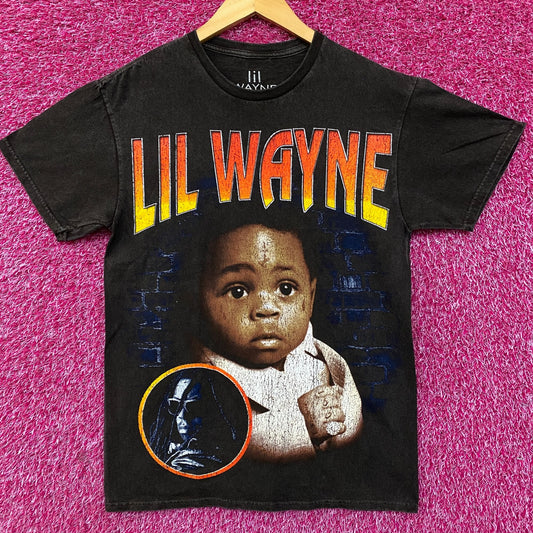Lil Wayne Tha Carter III Double Sided Tracklist T-shirt size Medium