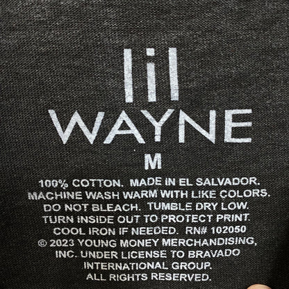 Lil Wayne Tha Carter III Double Sided Tracklist T-shirt size Medium